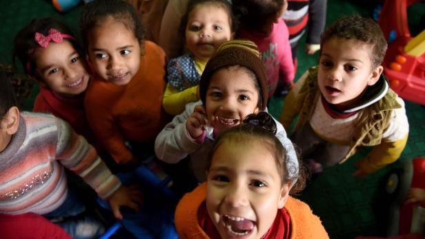 Kinder, Kinder, Kinder: Die Regierung wünscht sich kleinere ägyptische Familien.
