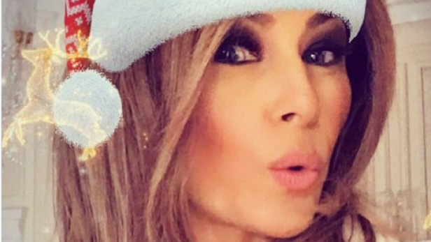 Melania Trump erntet Spott für Weihnachtsselfie