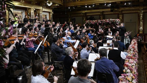 Dirigent Riccardo Muti bei einer Probe der Wiener Philharmoniker zum &quot;Neujahrskonzert 2018&quot;