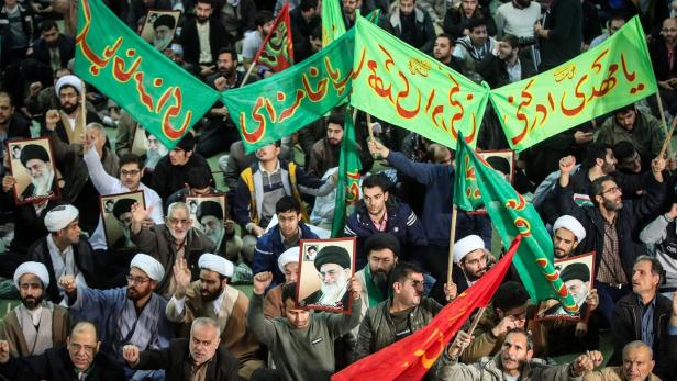 Im Iran wurde demonstriert.