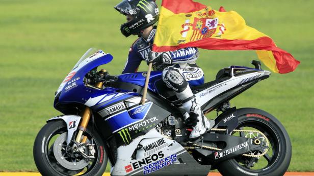 67 Moto-GP-Weltmeister Jorge Lorenzo (Spanien) besitzt keinen Motorrad-Führerschein