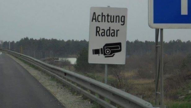 Radar,Asfinag,A2,Südautobahn