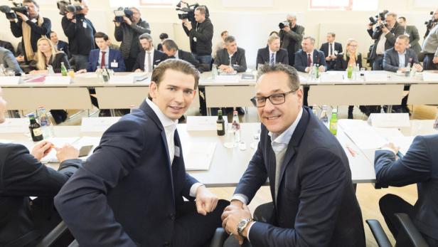 ÖVP und FPÖ wollen "rot-weiß-roter Schnellzug" sein