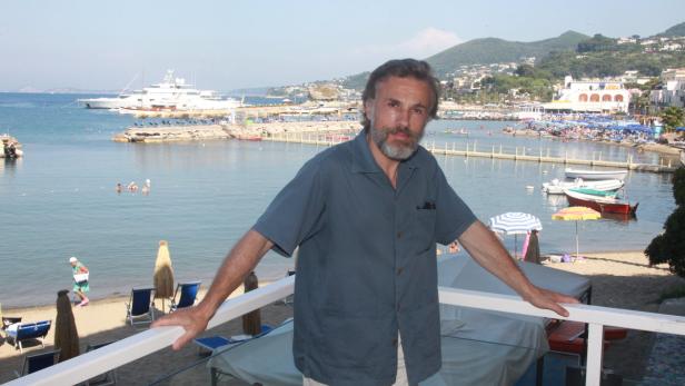 Oscar-Star Christoph Waltz wurde 2011 beim &quot;Ischia Global Film Festival&quot; geehrt.