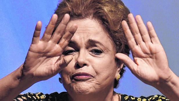 Dilma Rousseff darf ihr Amt zunächst 180 Tage lang nicht ausüben