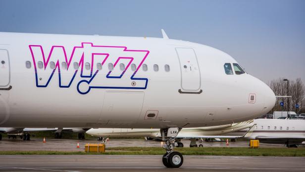 Billig-Airline Wizz Air am Flughafen Wien gestartet