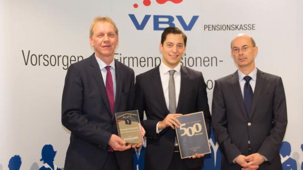 VBV Pensionskasse mit Top-Platzierung in heimischem Finanz-Ranking