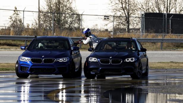 BMW M5 acht Stunden im Drift: Und wie tankt man?