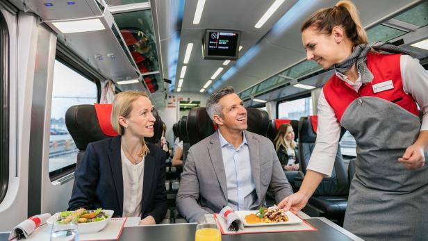 Neues Catering in den Railjets