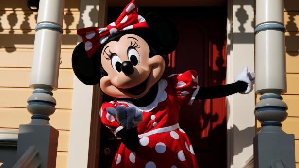 Minnie Mouse im Pariser Disneyland