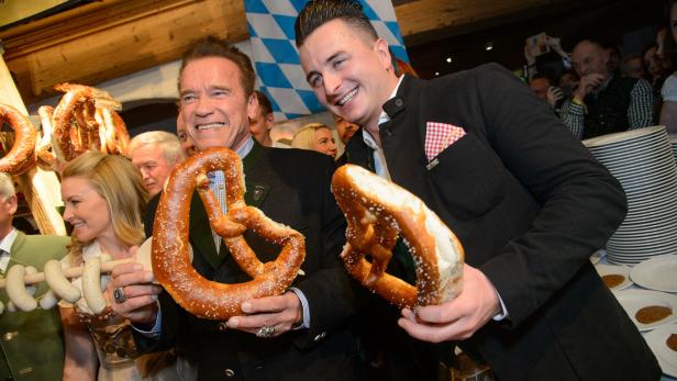 Arnold Schwarzenegger und Andreas Gabalier