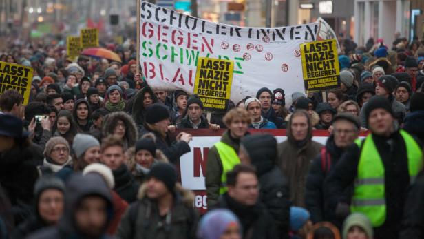Proteste am 13.1. in Wien