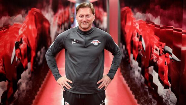 Rundum zufrieden: Leipzig-Cheftrainer Ralph Hasenhüttl