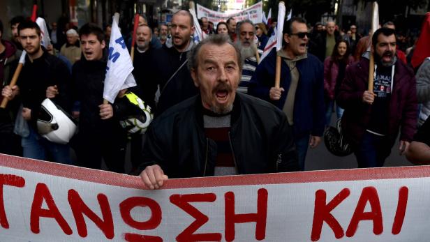 Griechenland: Häufig gibt es Streiks und Proteste gegen verlangte Reformen