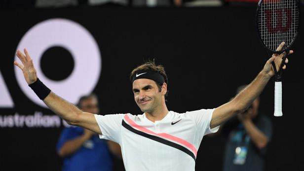 Roger Federer nahm die nächste Hürde in Melbourne.