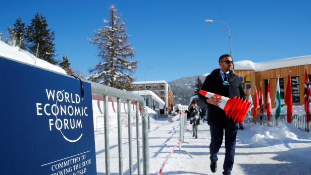 Hohe Gäste,strenge Sicherheitsvorkehrungen, viel Schnee: Davos 2018