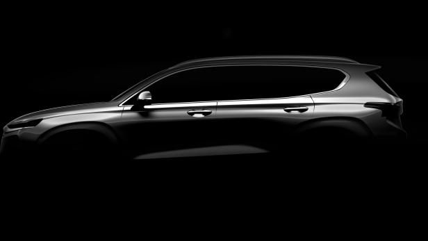 Erstes Teaser-Bild: So elegant wird der neue Hyundai Santa Fe