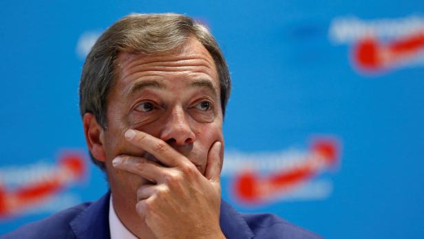 Gast in Wien: Nigel Farage