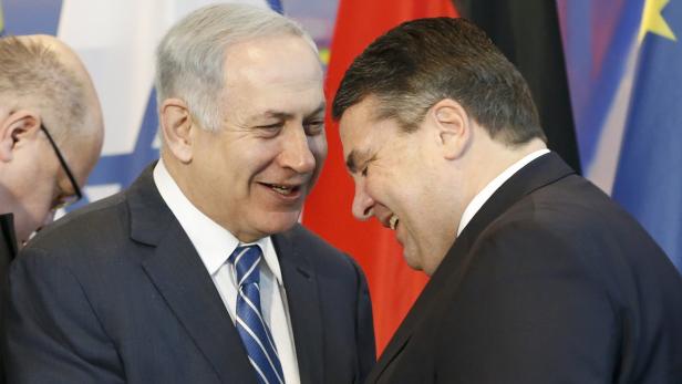 Benjamin Netanyahu und Sigmar Gabriel im Jahr 2016.