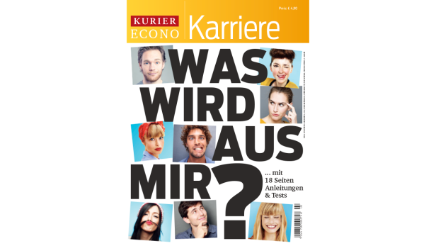 Jetzt im Handel: Das KURIER-Magazin "Karriere – Was wird aus mir?"