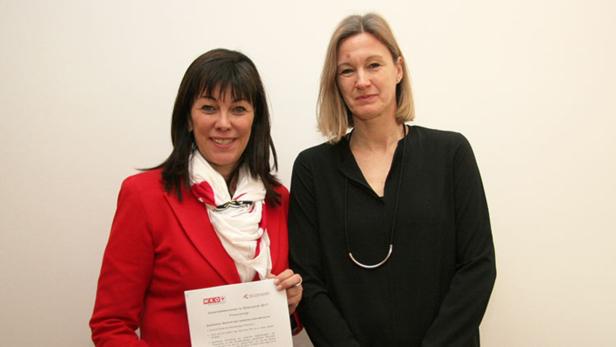 WKÖ-Vizepräsidentin Martha Schultz (li.) und Eva Heckl von der KMU Forschung Austria