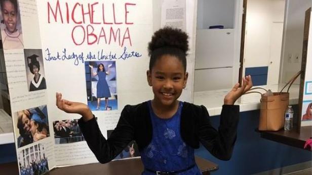 Herzerwärmend: Michelle Obama lobt Schulprojekt