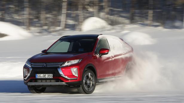 Der neue Mitsubishi Eclipse Cross im Wintertest