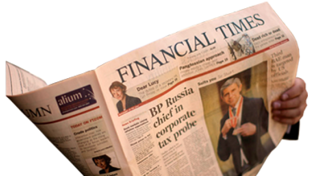 Financial Times Titelblatt Springer bekommt Financial Times nicht