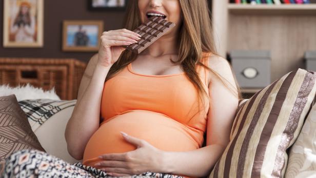 Schokolade steht bei Schwangeren hoch im Kurs.