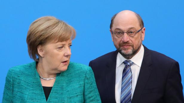 Deutscher Asylstreit: Schulz kritisiert Kurz' Engagement für CSU