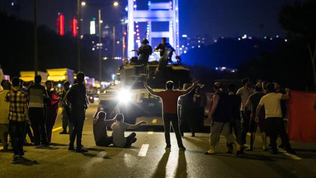 Die Nacht des Putschversuchs in der Türkei.