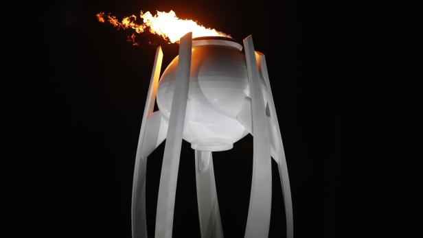 Seit Freitag brennt in Pyeongchang das Olympische Feuer.