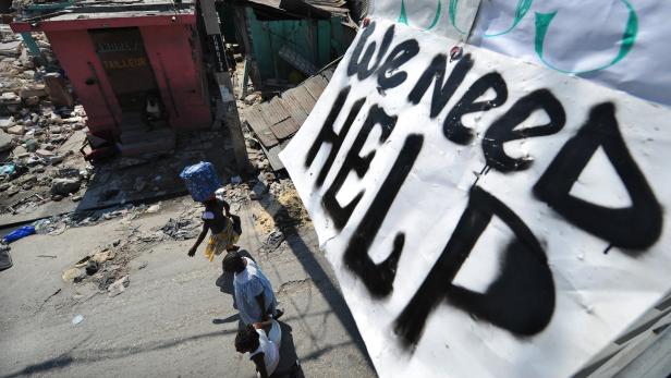 Nach dem Erdbeben waren 1,5 Millionen Haitianer obdachlos