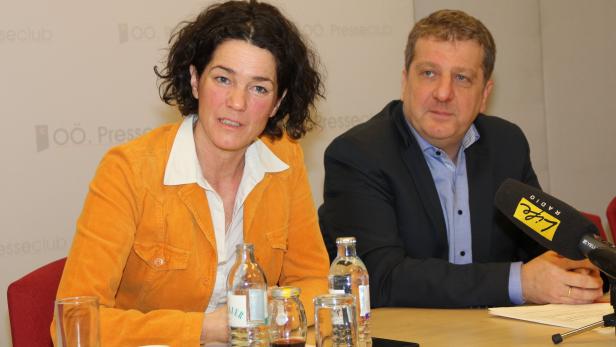 Klubchefs: Maria Buchmayr, Grüne, Christian Makor, SPÖ