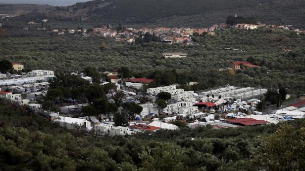 Flüchtlingslager Moria auf Lesbos