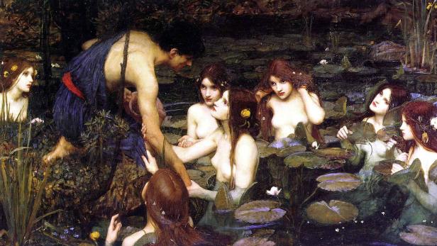John William Waterhouse, &quot;Hylas and the Nymphs (1896)&quot;