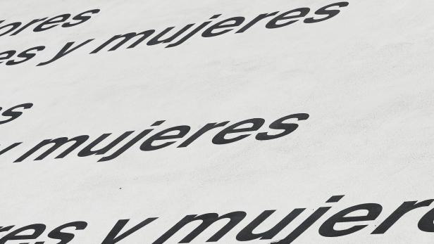 Epa06211894 Detail of the words &#039;mujeres&#039; (women) in the poem by Swiss-Bolivian poet Eugen Gomringer entitled &#039;Avenidas&#039; in the facade of the Alice Salomon College, in Berlin, Germany, 18 September 2017. The poem in Spanish reads &#039;Avenues, Avenues and flowers, Flowers, Flowers and women, Avenues, Avenues and women, Avenues and flowers and women and an admirer&#039;. The student committee of the college criticized the work for the space given to a message with sexists connotations. The college now has opened an ideas competition for artistic proposals for the facade. EPA/FELIPE TRUEBA