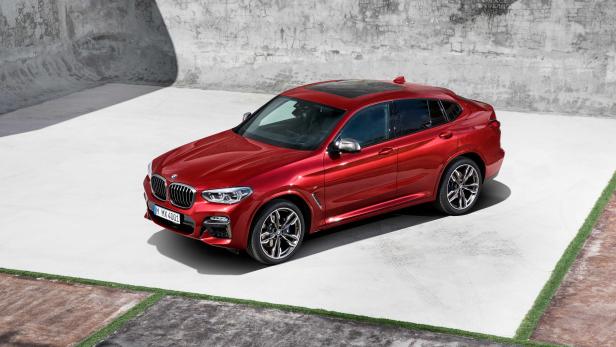 Premiere in Genf für den neuen BMW X4