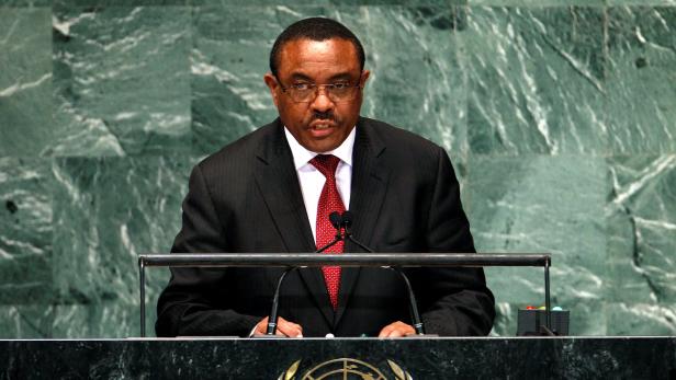 Äthiopiens Ministerpräsident Hailemariam Desalegn.