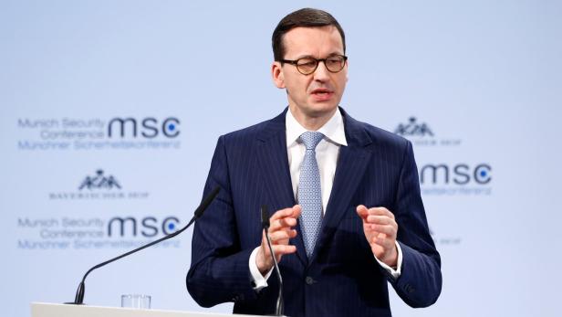 Mateusz Morawiecki in München.