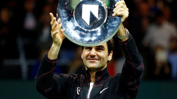 Titel und Nummer eins: Rotterdam hat sich für Federer gelohnt.