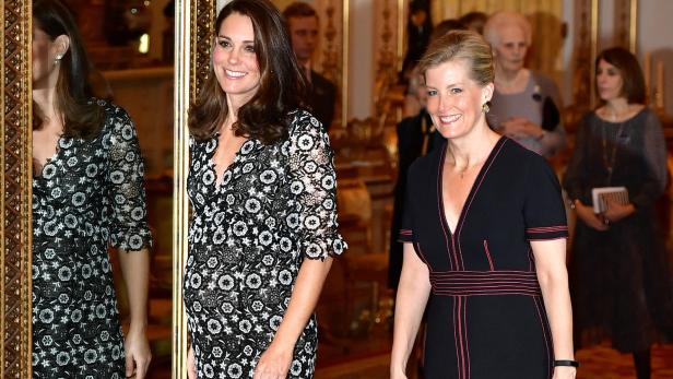 Catherine and Countess of Wessex, host reception t