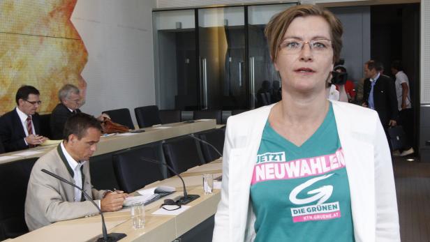 2004 schafften die Grünen mit Barbara Lesjak den Sprung in den Landtag
