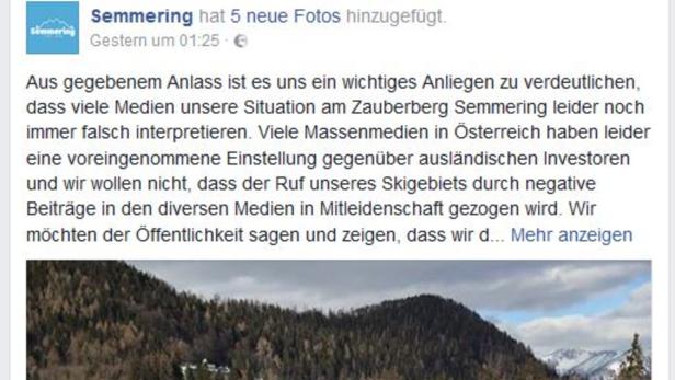 Blick auf die bewaldeten Hänge des Zauberbergs Semmering.