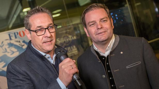 Heinz-Christian Strache und Markus Abwerzger