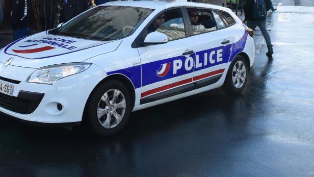 Französisches Polizeiauto.