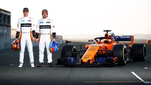 Knallorange: McLaren hofft auf den Renault-Effekt.