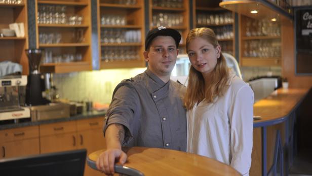 In Gerersdorf kocht Daniel Salentinig, seine Freundin ist im Service