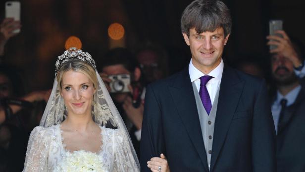 Ekaterina und Ernst August bei ihrer Hochzeit im Juli 2017