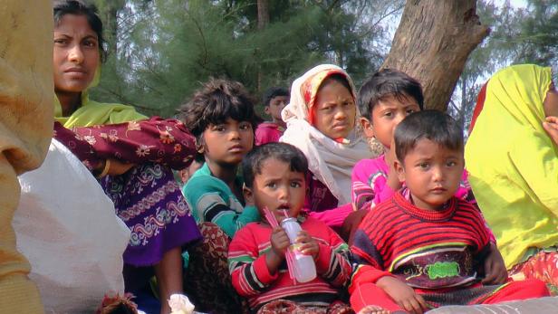 Geflüchtete Rohingya in Bangladesch